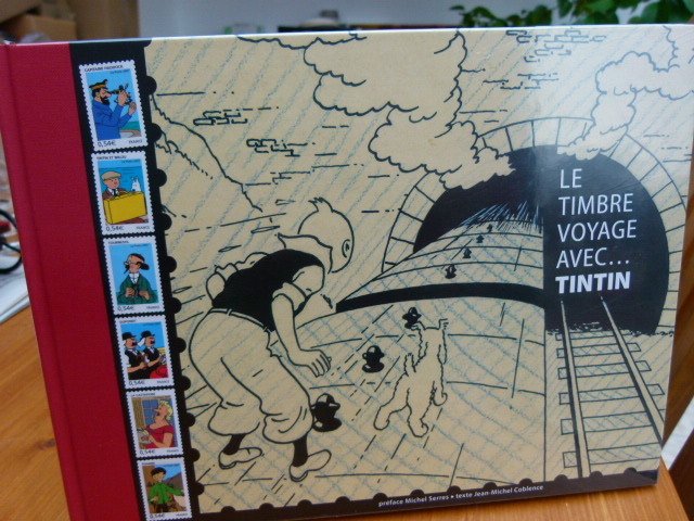 法国 2007 - 稀有作品《与丁丁一同旅行的邮票》，附完整系列的邮票册子。 #1.0