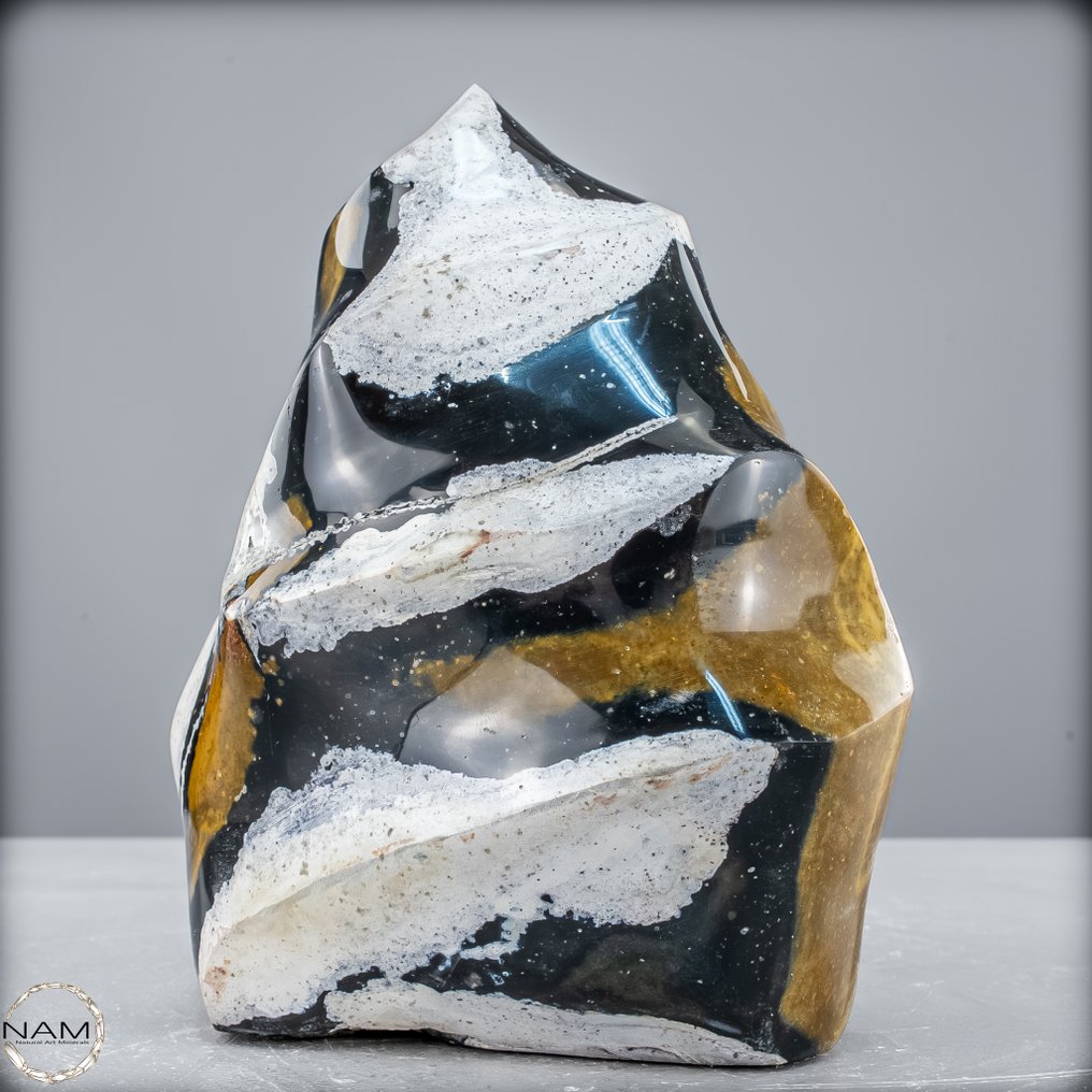 新发现！稀有天然碧玉 - 玛瑙 火焰- 1788.85 g #3.2