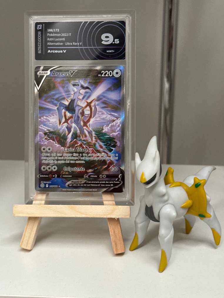 1 Graded card - arceus 166/172 - AI grading 9.5 #2.1