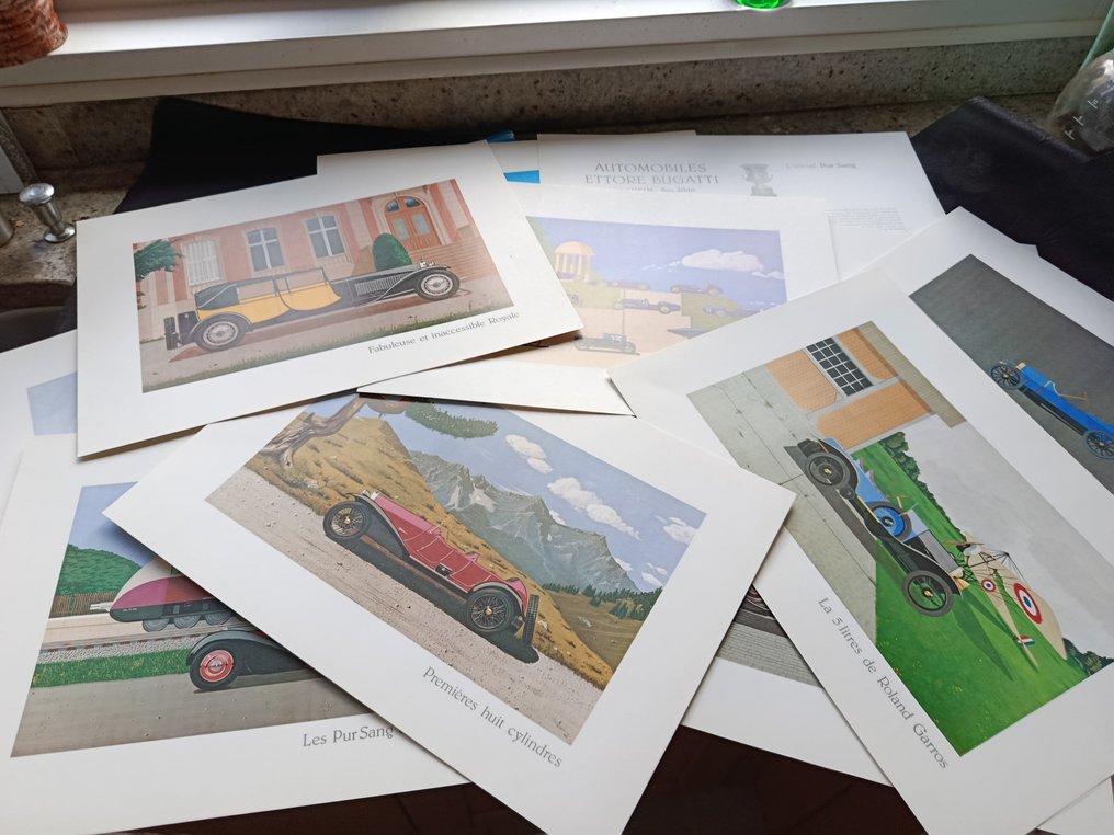 Portfolio du centenaire de Paul Kestler 'Ettore Bugatti' - Bugatti #1.0