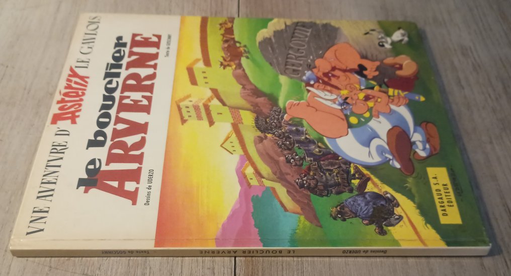 Asterix T11 - Le Bouclier arverne - C - 1 Album - Første udgave - 1968 #2.1