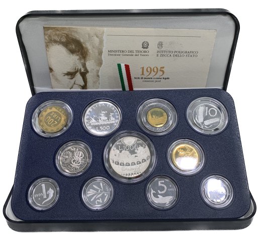 意大利. Official Proof Set 1995 "Pietro Mascagni"  (没有保留价) #1.0