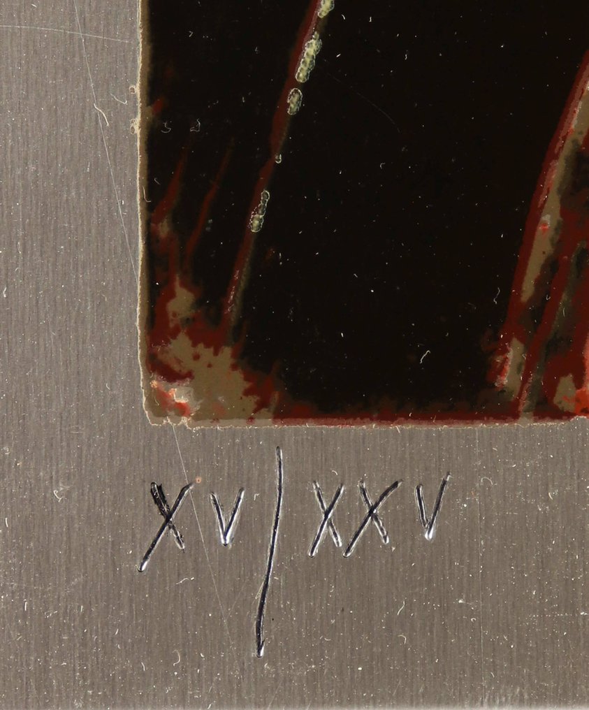 Arnaldo Pomodoro (1926) - Sculpture, "Composition" - 102 cm - Paper #3.2