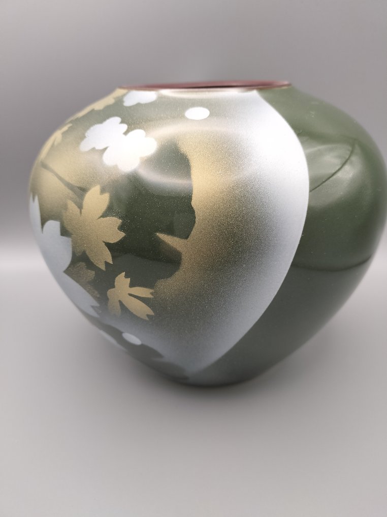 Βάζο - Κεραμικό - Ιαπωνία - Kutani ware (χωρίς τιμή ασφαλείας) #4.3