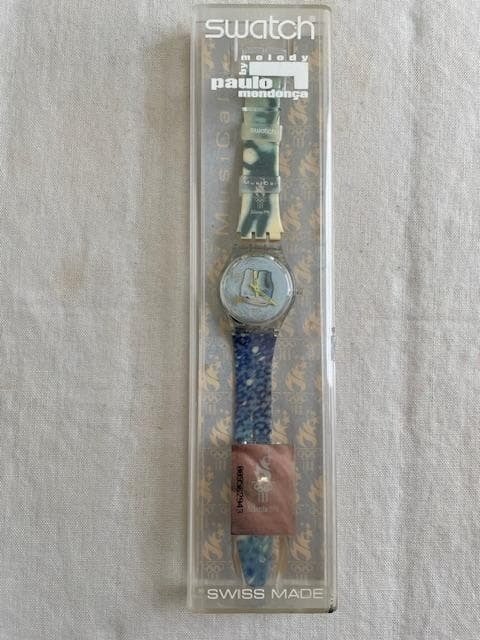 Swatch - Musicall – Atlanta 1996 Olympic Commemorative – Paulo Mendonça × Katarina Witt – Unused - Unisex - 1990-1999 #1.0