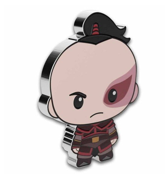 Niue. 2 Dollars 2025 – Avatar: NickToons “Zuko” – 1 oz Silver .999 – Prooflike – Limited Edition #1.0