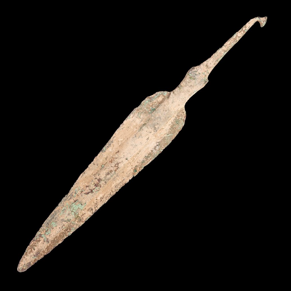 Πρωτοελληνικά Χάλκινη δόρατος με λαβή  (χωρίς τιμή ασφαλείας) #1.0