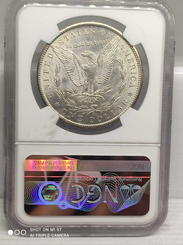 Stati Uniti. Morgan Dollar 1884-CC, Carson City. NGC MS63 #1.0