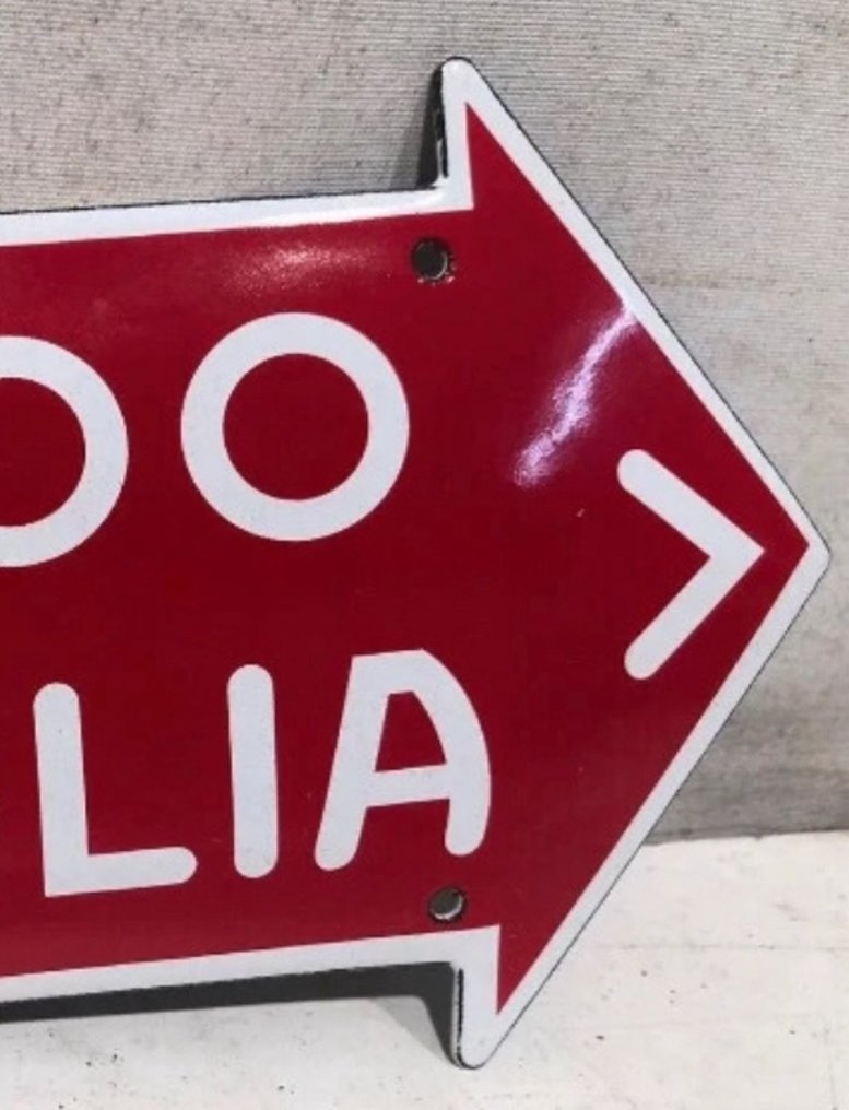 1000 MIGLIA - Enamel sign - Enamel #2.1