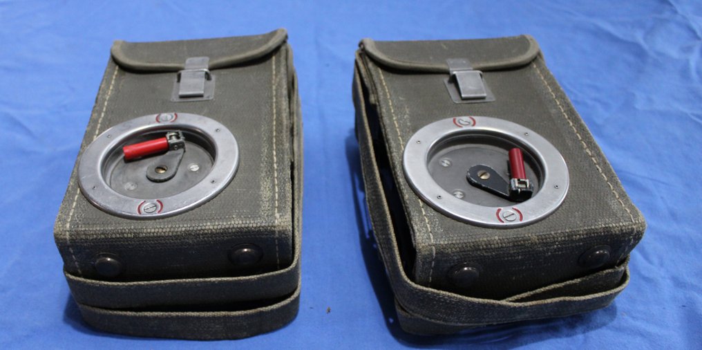 Ελβετία - 2 τηλέφωνα πεδίου Swiss Army - 1950/1960. - Στρατιωτικός εξοπλισμός #1.0