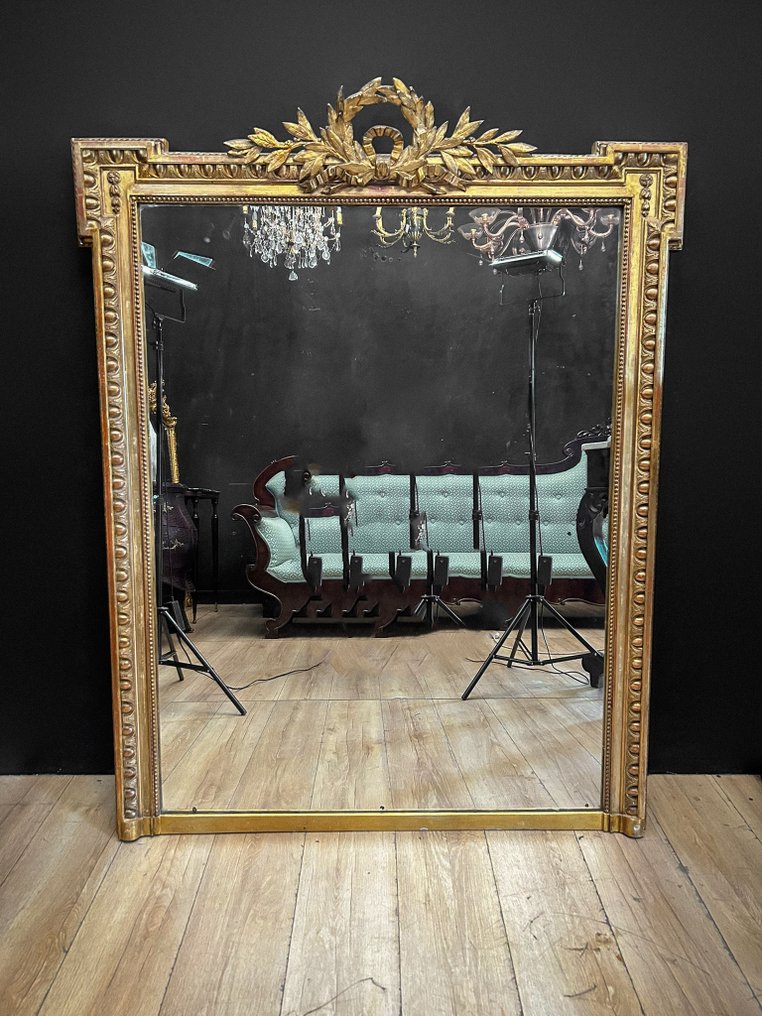 Espelho - Madeira dourada - Specchiera Francese #1.0