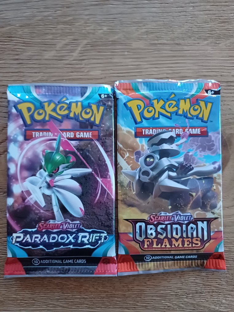 Pokémon - 7 Booster pack - Scarlet & Violet - Twilight Masquerade, Temporal Forces, Paradox Rift, Obsidian Flames #3.2