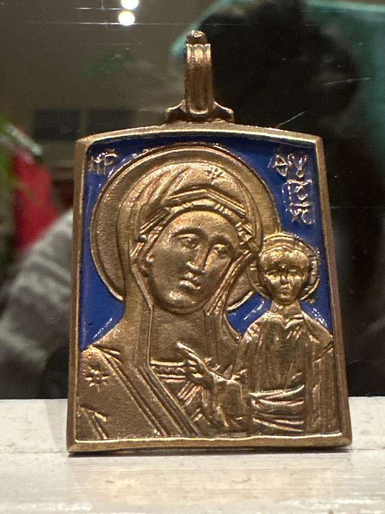 Icon - Mother of God of Kazan - Bronze #4.3