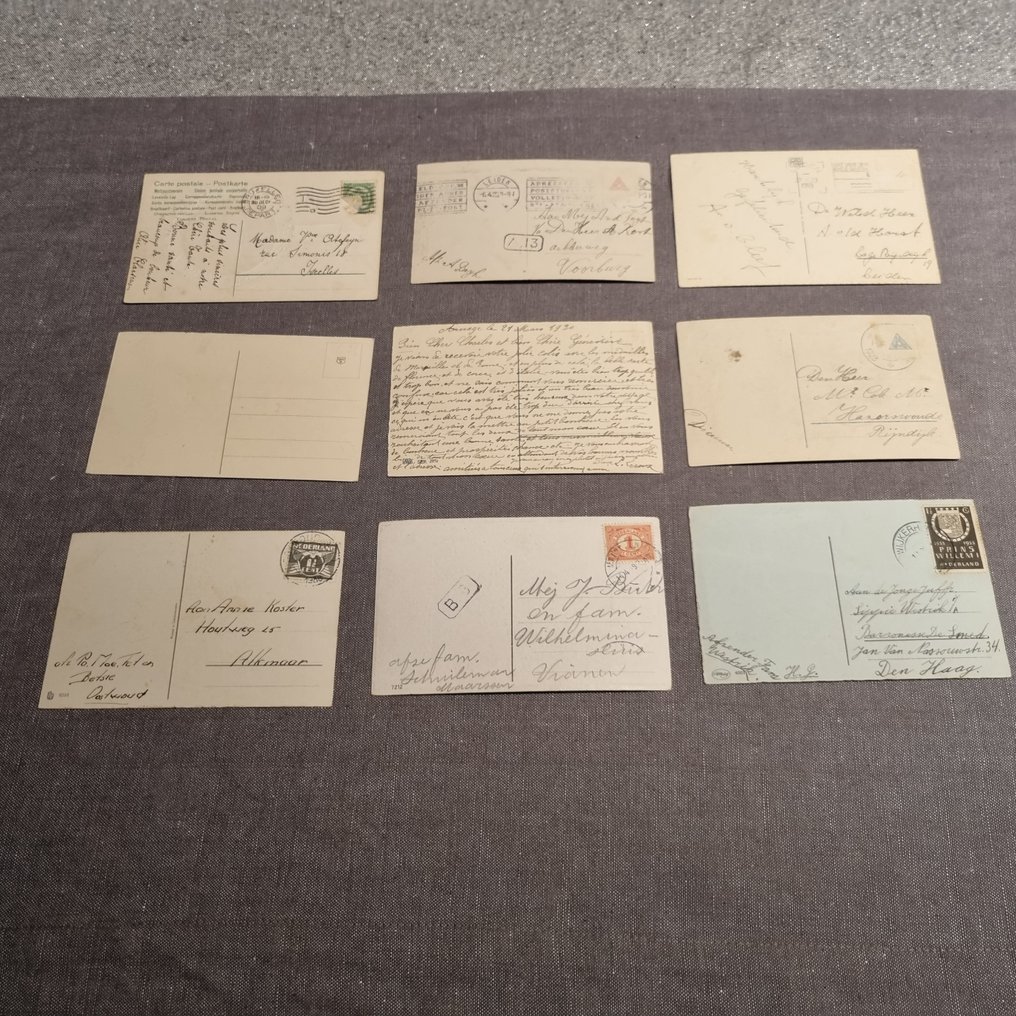 比利時, 荷蘭 - 幻想 - 生日 / 愿望 - 狗 - 马 - 明信片 (140) - 1900-1990 #3.2