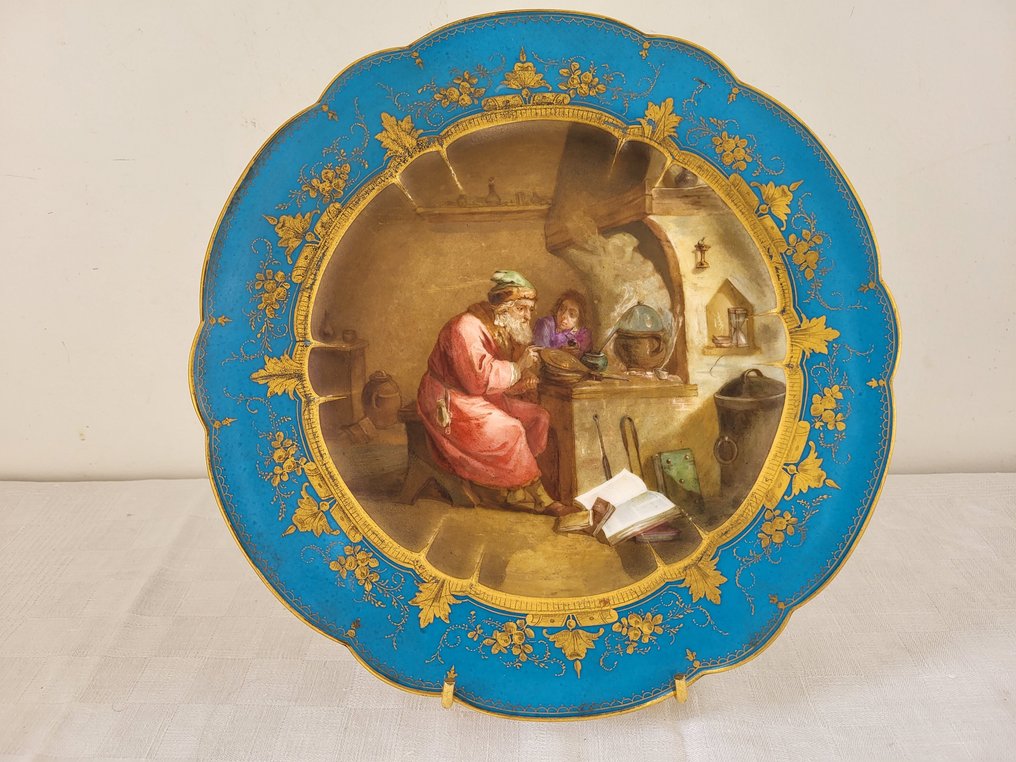 Sevres - Plate - Porcelain #1.0
