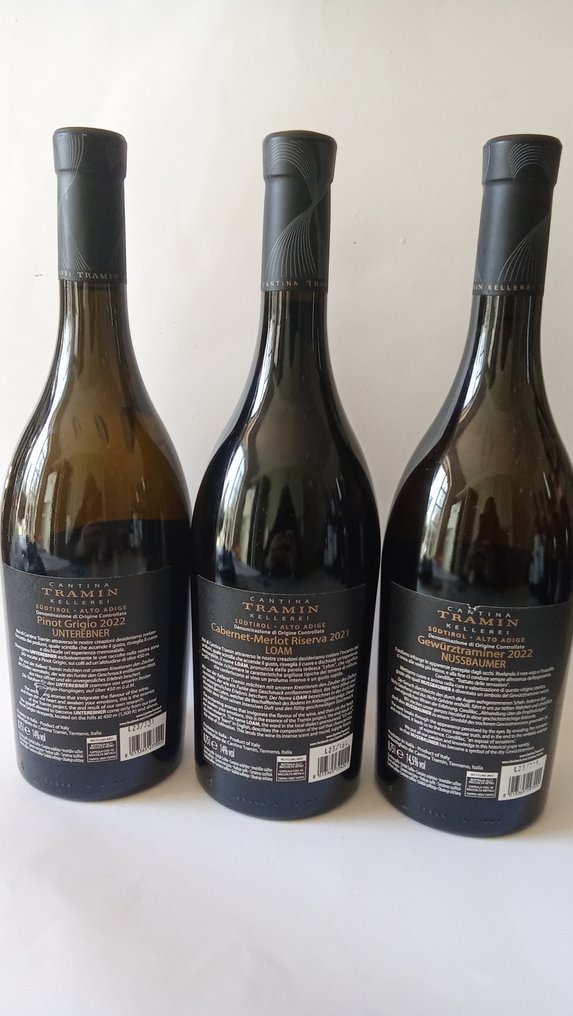 2022 Unterebner, 2021 Loam & 2022 Nussbaumer, Tramin - 特伦托 - 3 Bottles (0.75L) #1.0
