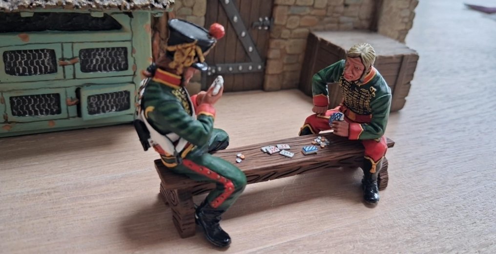 King & Country - Jouet en étain - NA311 The Card Players Set - 2000-2010 - Chine #3.2