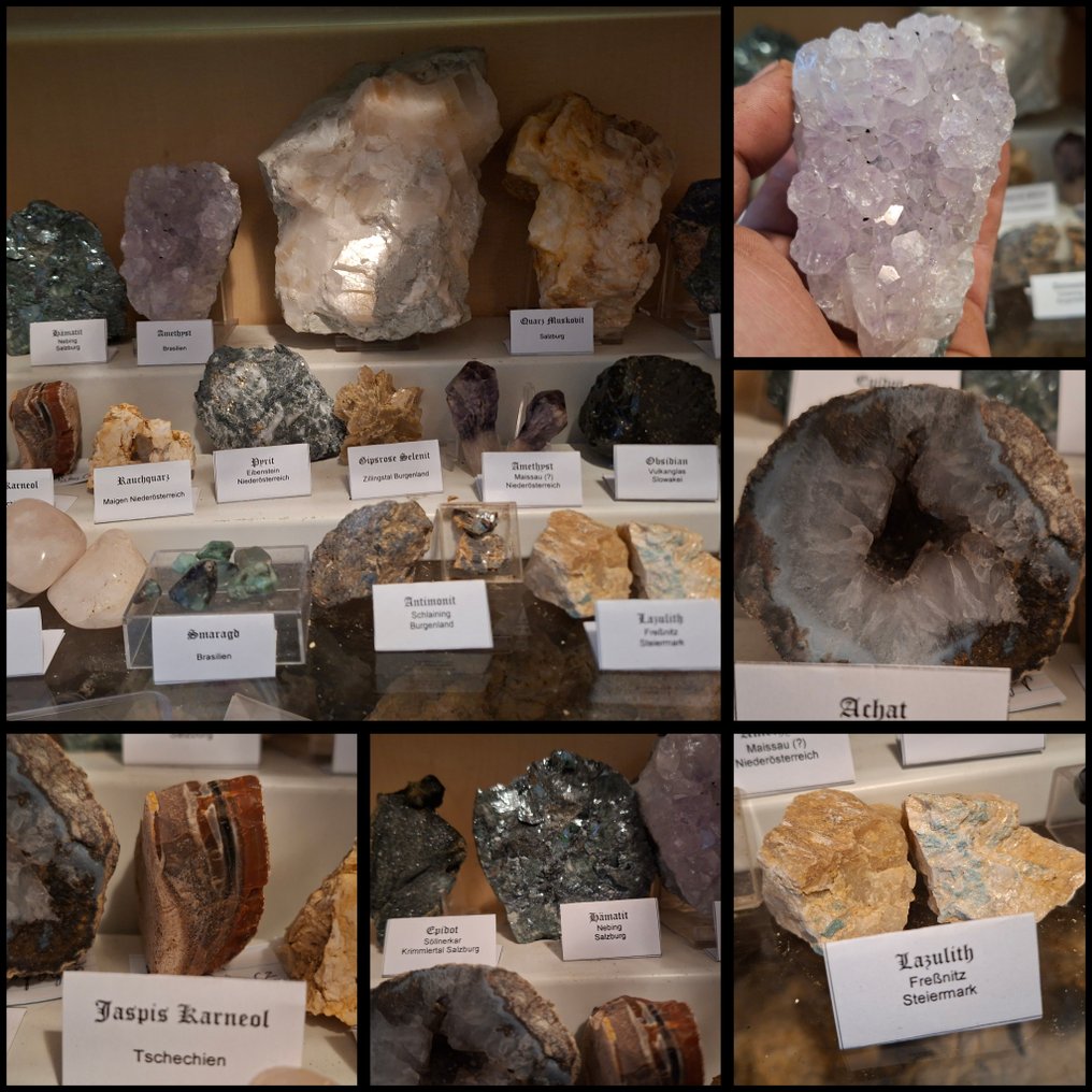 Mineral collection approx. 35 pieces- 2000 g #1.0