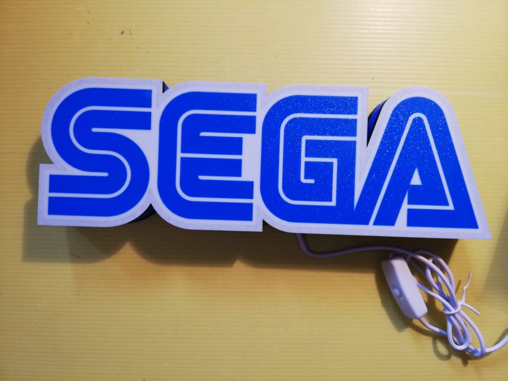 室内发光招牌 'SEGA' - 照明标志 - 塑料 #1.0