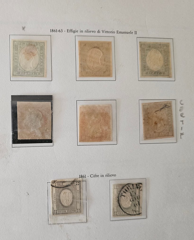 Regatul Italiei - Colecție 1861 până în 1942, mnh la 85%, restul lin și uzate, valoare sassone 2024 euro 75.000,00, #1.0