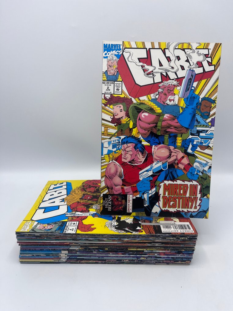 Cable #2, 4, 21, 23, 28, 32, 33, 35-37, 45, 47-58, 80, 86 & 99 - 26 Comic collection - Ensipainos - 1993/2001 #1.0