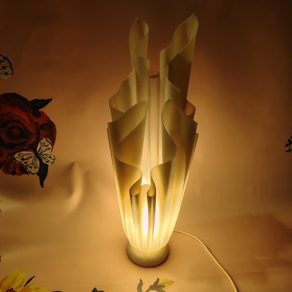 Georgia Jacob - Lamp - Athena - Resin - Vintage draped lamp #2.1