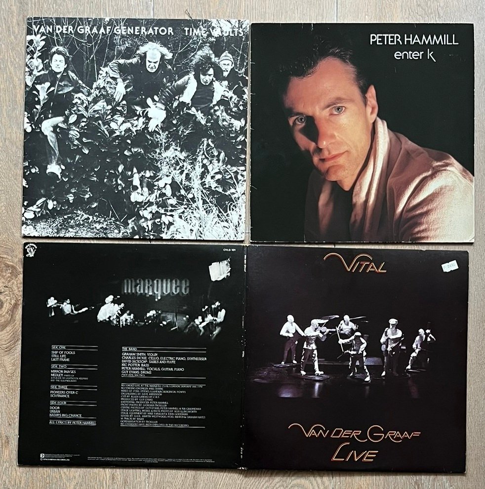 van der Graaf Generator, Peter Hammill - 3 Albums - 多个标题 - LP 专辑(多件品) - Various pressings - 1978 #1.0