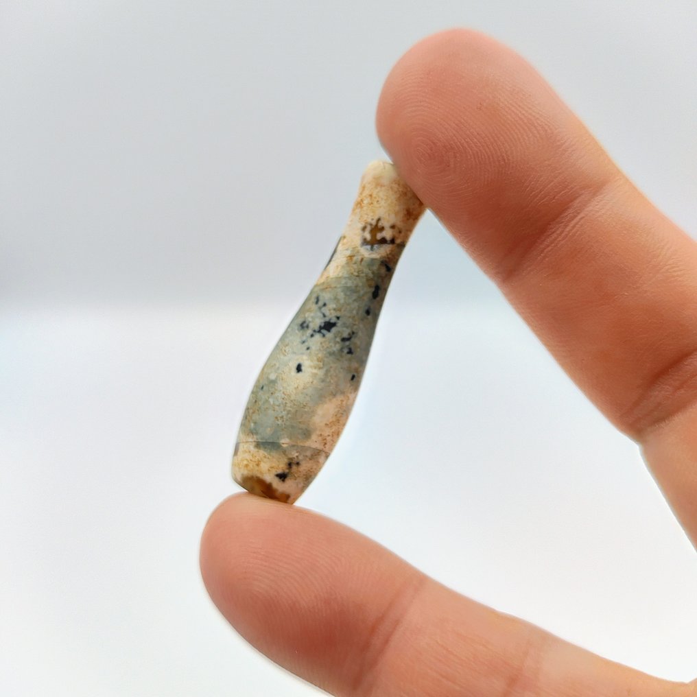 Αρχαία Κινέζικη Agate Φυλαχτό με χάντρες σε σχήμα βάζου - 40 mm  (χωρίς τιμή ασφαλείας) #1.0