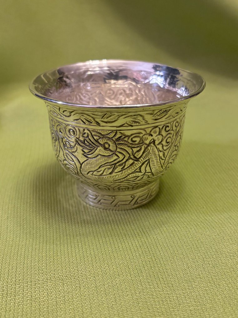 纯银茶匙 - 銀 - 埃及 - 20世紀初 #2.1