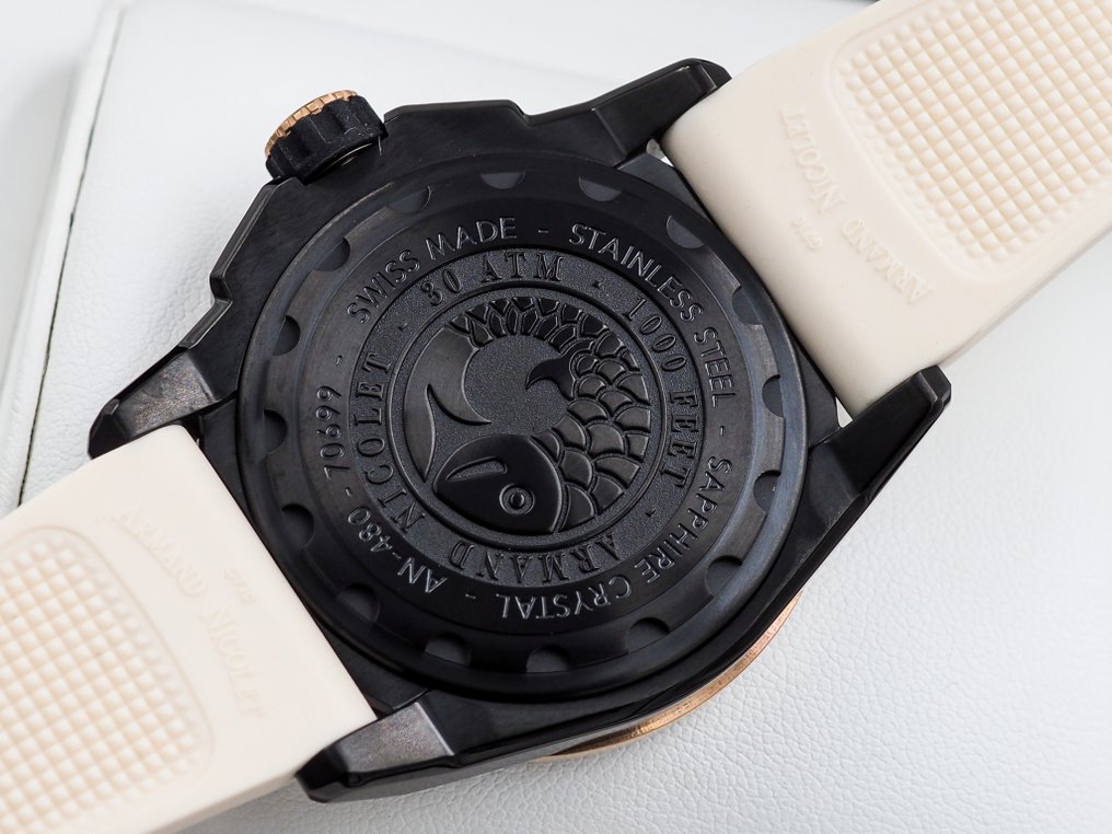 Armand Nicolet - Nincs minimálár - * BRAND NEW * Automatic * EXTRA STRAP * - Férfi - 2020+ #3.2