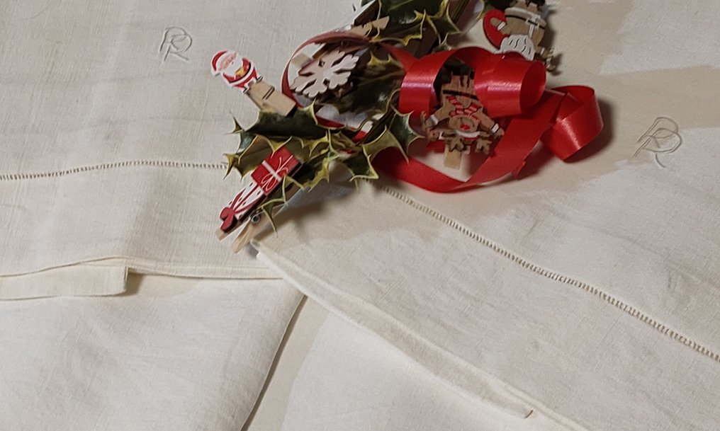 Bed sheet (3)  - 270 cm - 230 cm - Ancient embroidery #3.2