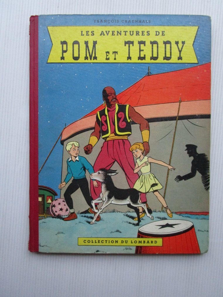 Pom et Teddy - Les aventures de Pom et Teddy - C - 1 Album - 第一版 - 1956 #1.0