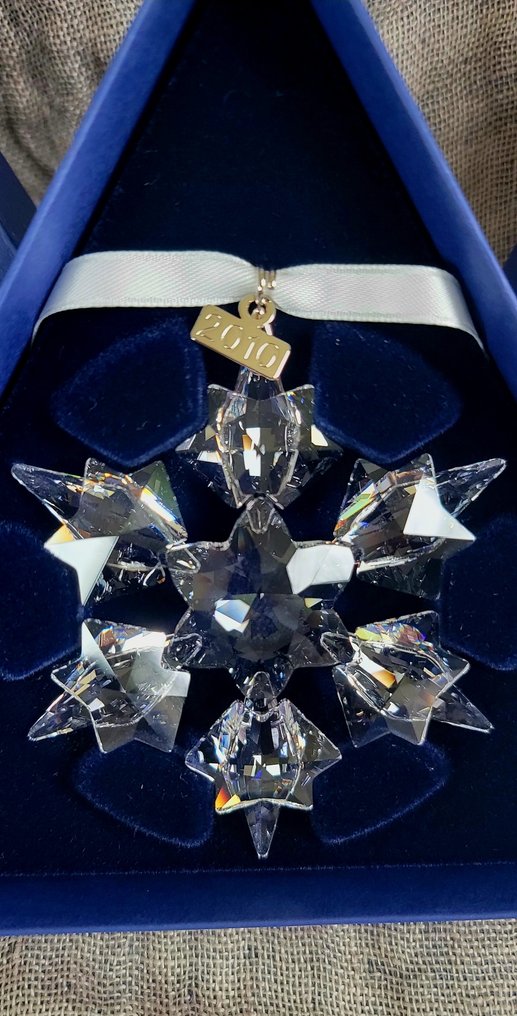 Swarovski - Figurine - Christmas Ornament - Annual Edition 2010 - 1041301 - Box + Certificate - Crystal #2.1