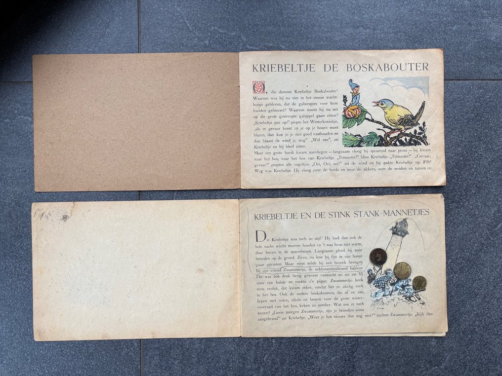 Clia - Kriebeltje De Boskabouter en Kriebeltje en de Stink Stank mannetjes - 1945 #1.0