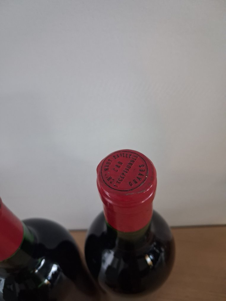 1976 Chateau l'Evangile & Chateau Haut-Bailly - 波美侯, 格拉夫酒 - 2 瓶 (0.75L) #3.2