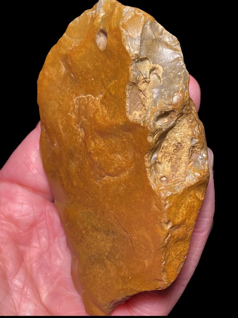 Παλαιολιθική Ίασπις, Σίδερο Παλαιολιθικό Βαρύ Ξεφτίδι / Εργαλείο Κοπής – Σιδηρός Ίασπις - 9 cm  (χωρίς τιμή ασφαλείας) #1.0