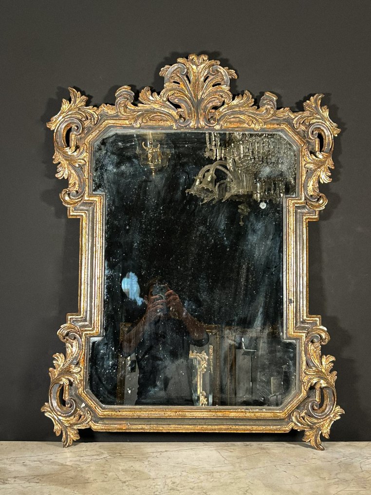 Mirror - Wood - Ancient Gilded Mirror #2.1