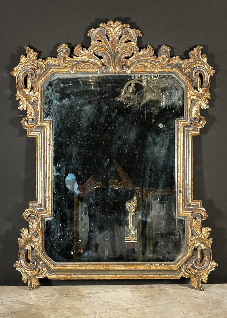 Mirror - Wood - Ancient Gilded Mirror #1.0
