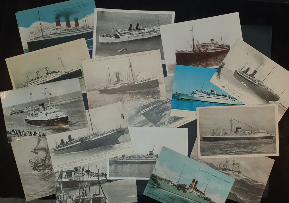 Frankrike - Maritimt, Skepp - Vykort (52) - 1904-1950 #1.0