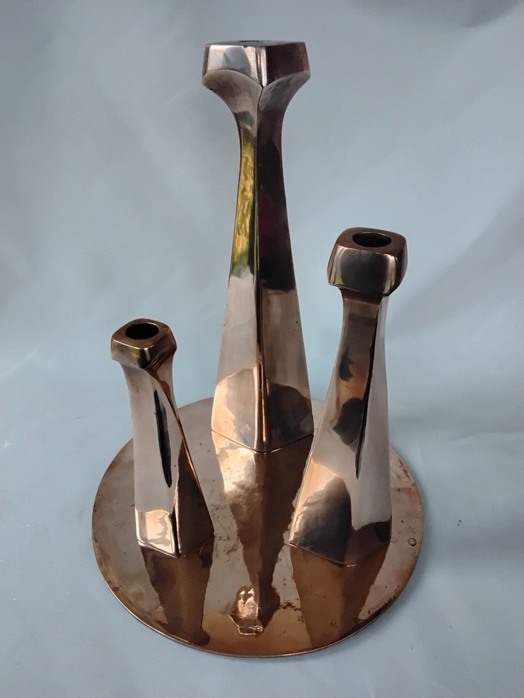 Ljusstake brutalistik (4) - handmade - Brutalistisch #1.0