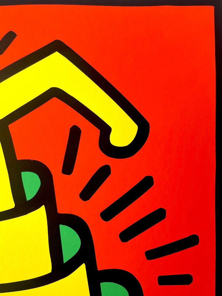 Keith Haring - Untitled (cup man) - Artestar licensed print #4.3