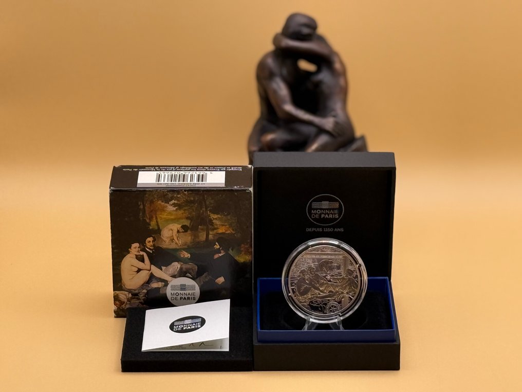 Frankrijk. 10 Euro 2017 "Le Déjeuner sur l’herbe" Proof (Zonder minimumprijs) #1.0