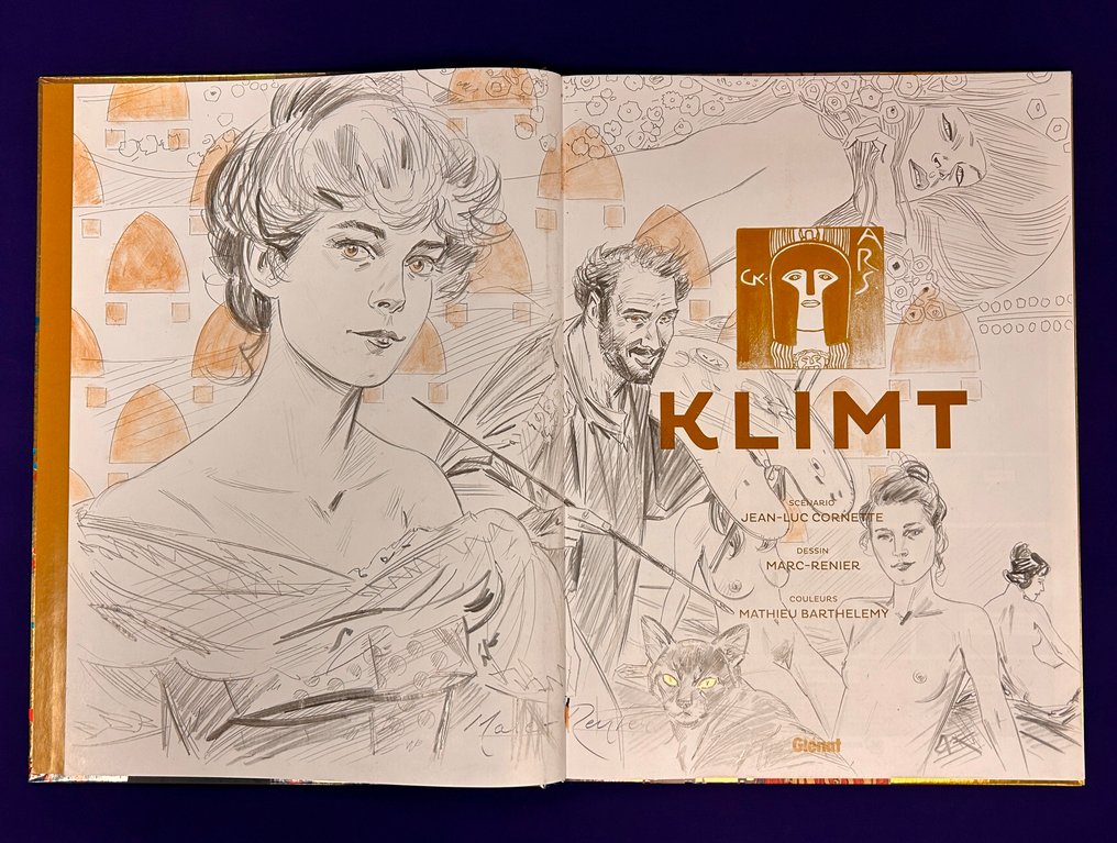 Klimt + dédicace couleur - C - 1 Album - Πρώτη έκδοση - 2017 #3.2