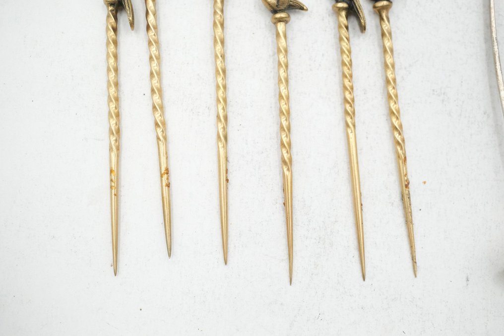 Statuetta - Cocktail Picks  (7) - .833 argento #4.3