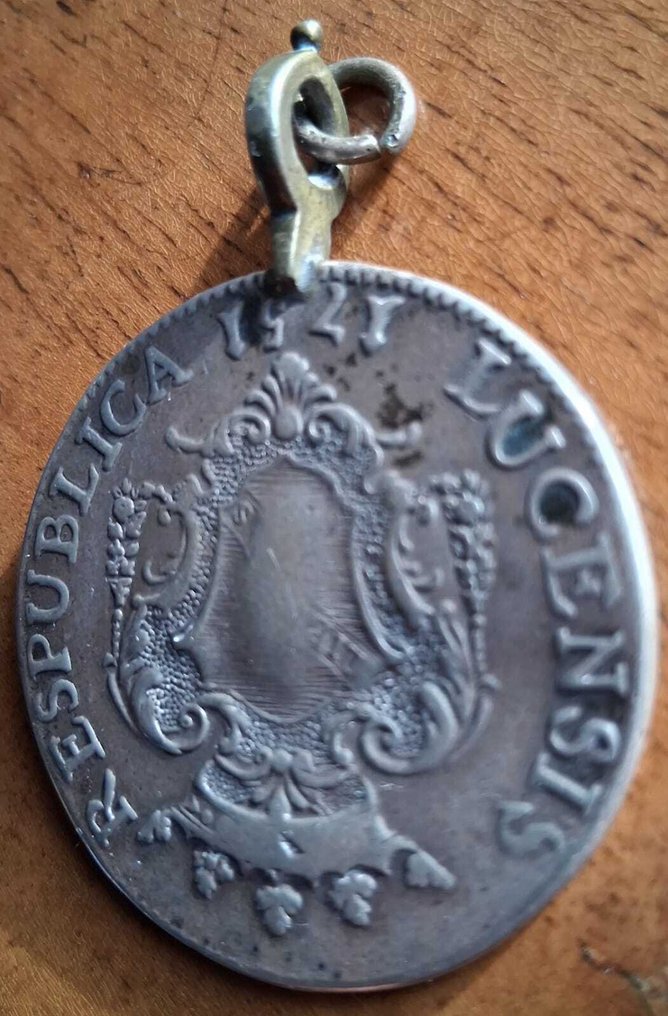 . Italia - Lucca Scudo 1751 - montato  (Ingen reservasjonspris) #2.1