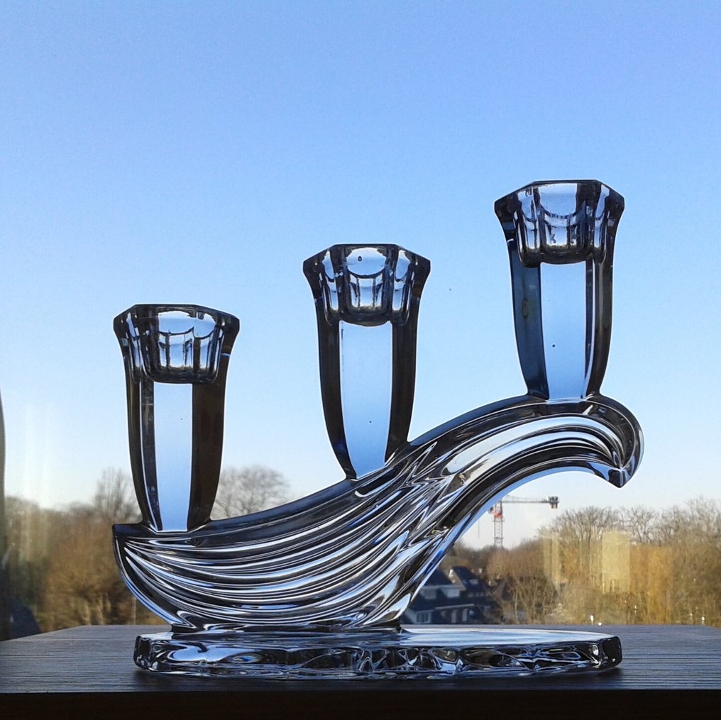 Ernst Buder - Candleholder Model number 353 - Catalog 1960 (2) - Crystal #1.0