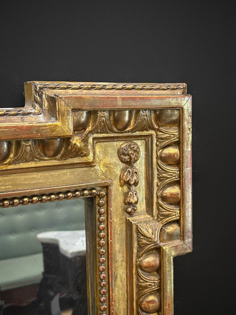 Espelho - Madeira dourada - Specchiera Francese #4.3