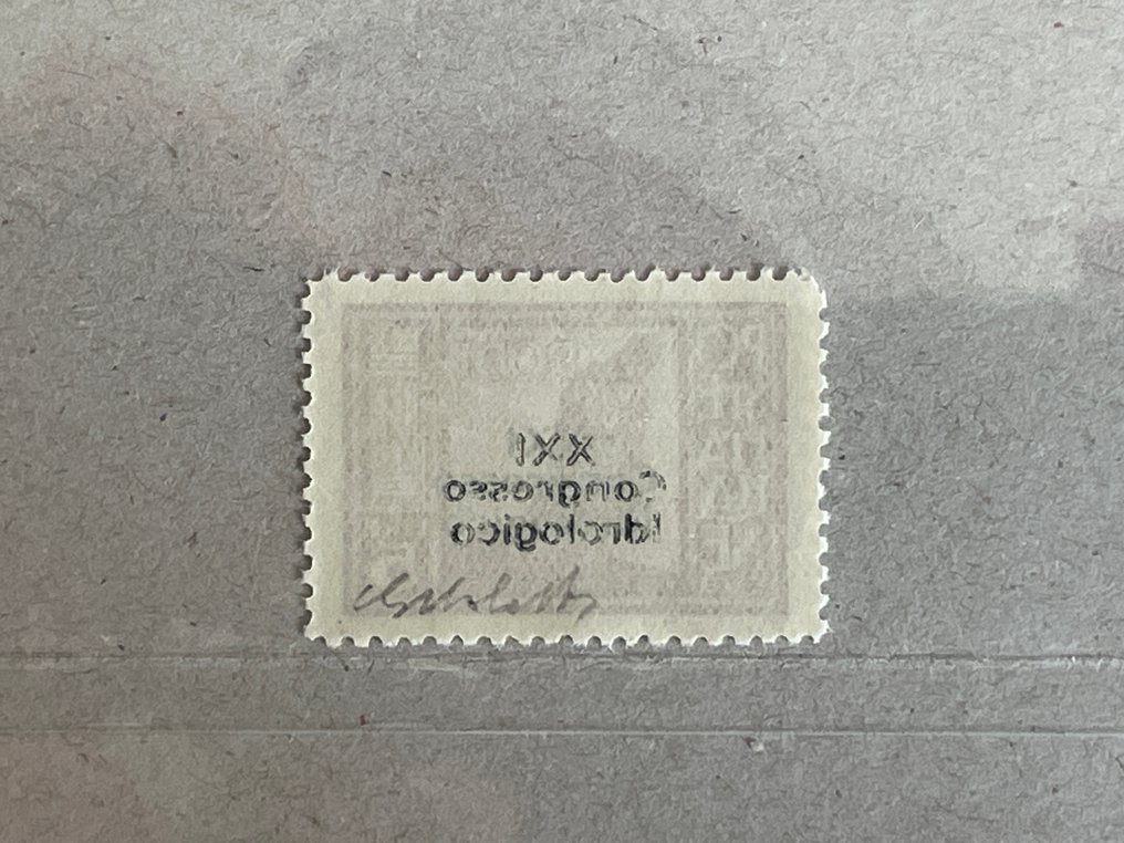 Królestwo Włoskie 1930 - Znaczek 5 lirów z Rodos z rzadką gwarancją #2.1