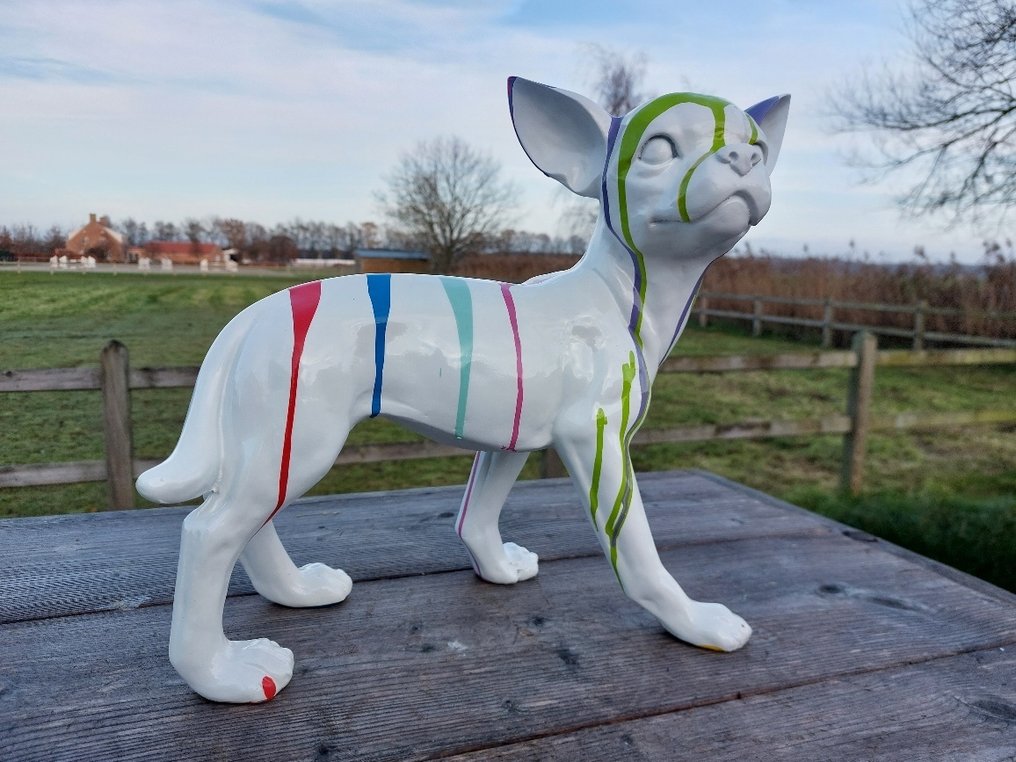 Statue, Chiwawa white - 32 cm - polyresin #1.0