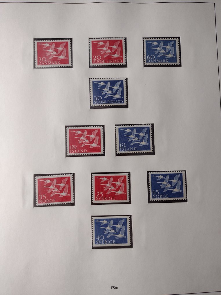 Europa CEPT 1956/2003 - Collezione Europa Cept in 7 album di moduli di sicurezza #2.1